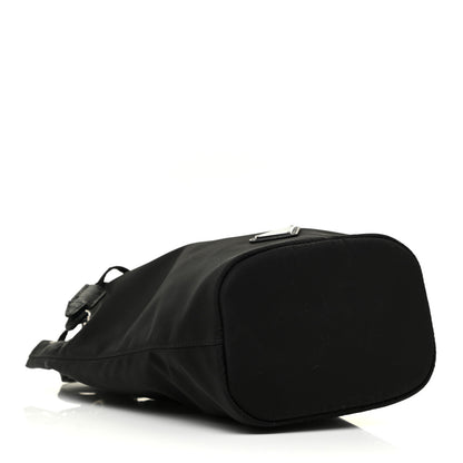 Prada Saffiano Tessuto Nylon Vela Bucket Wristlet Black 4 of 10