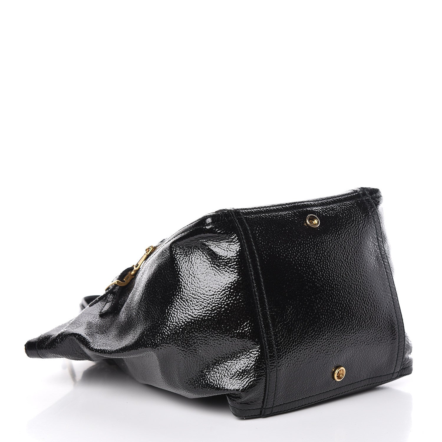 Saint Laurent Patent Small Downtown Black 4 of 15