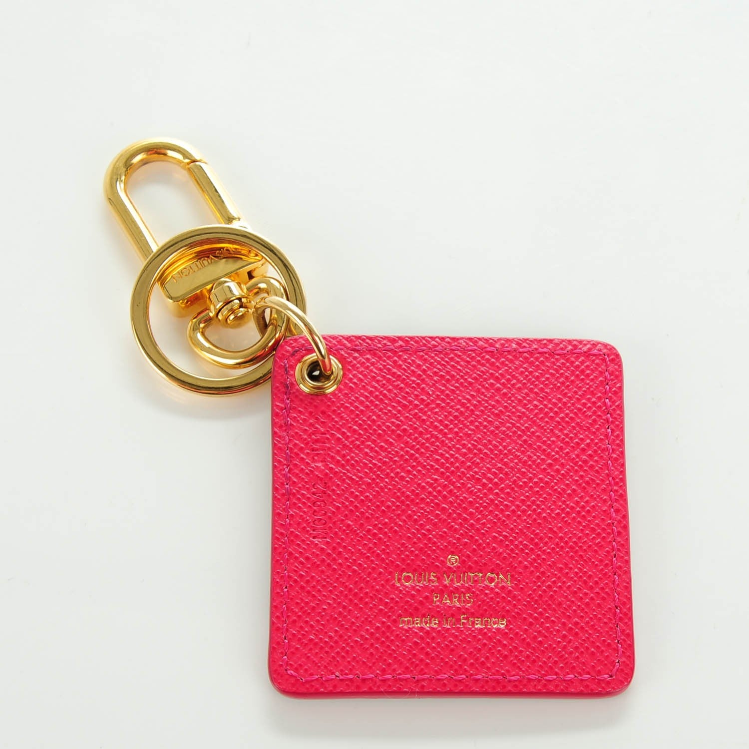 Louis Vuitton Monogram Illustre Carousel Bag Charm Key Ring Pink 4 of 12