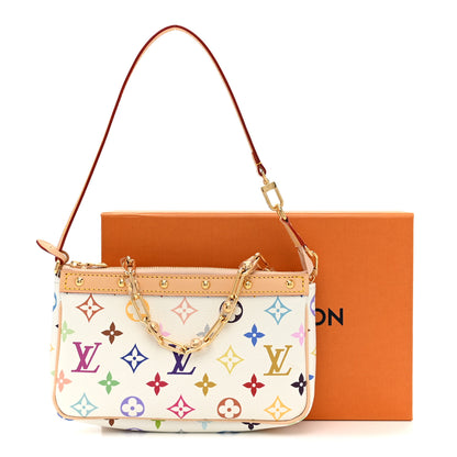 Louis Vuitton LV X TM Monogram Multicolor Pochette Accessories White 10 of 10