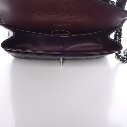 Chanel Lambskin Quilted Jumbo Double Flap Black 6 of 8