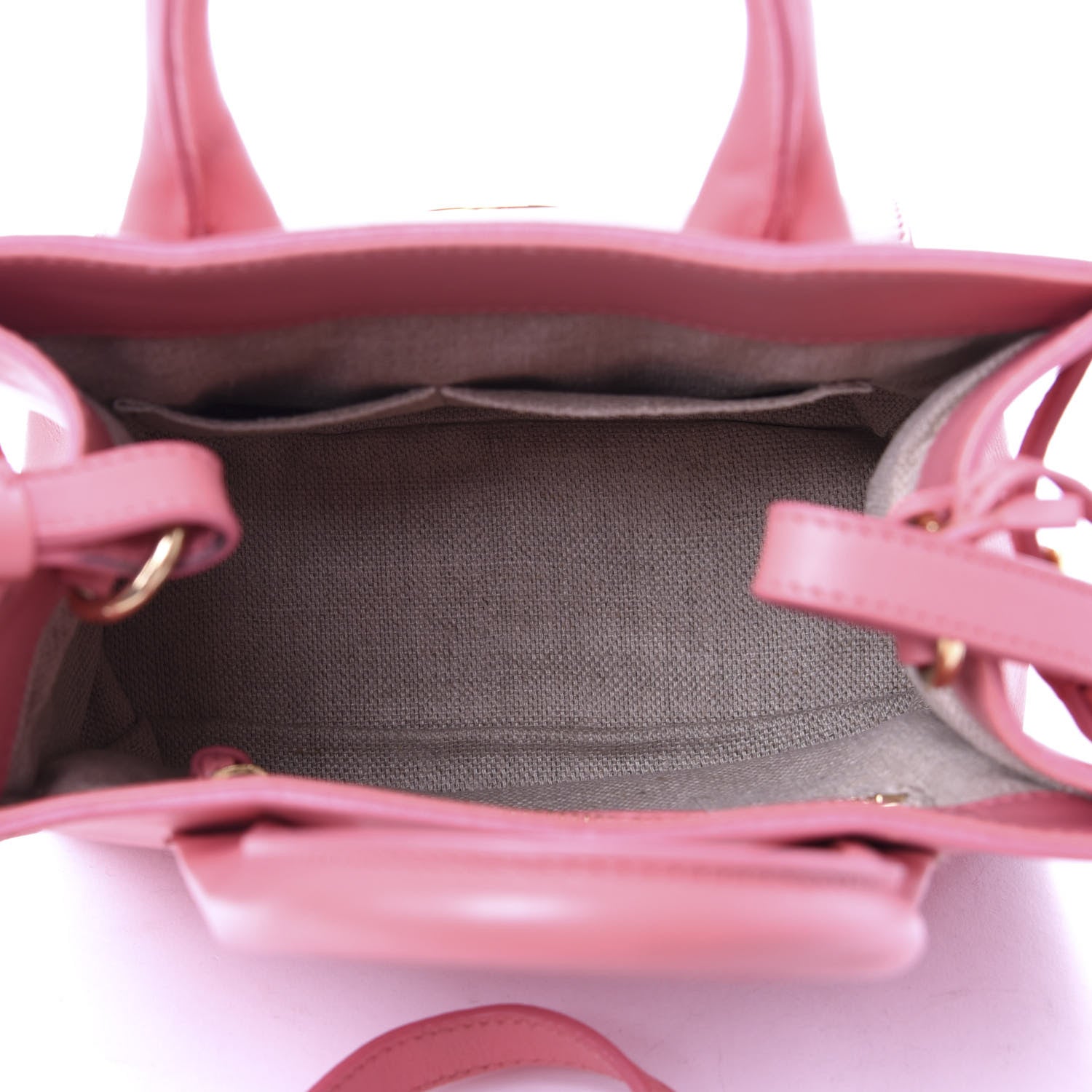 Balenciaga Calfskin Padlock Mini All Afternoon Tote Rose Fluo 6 of 14