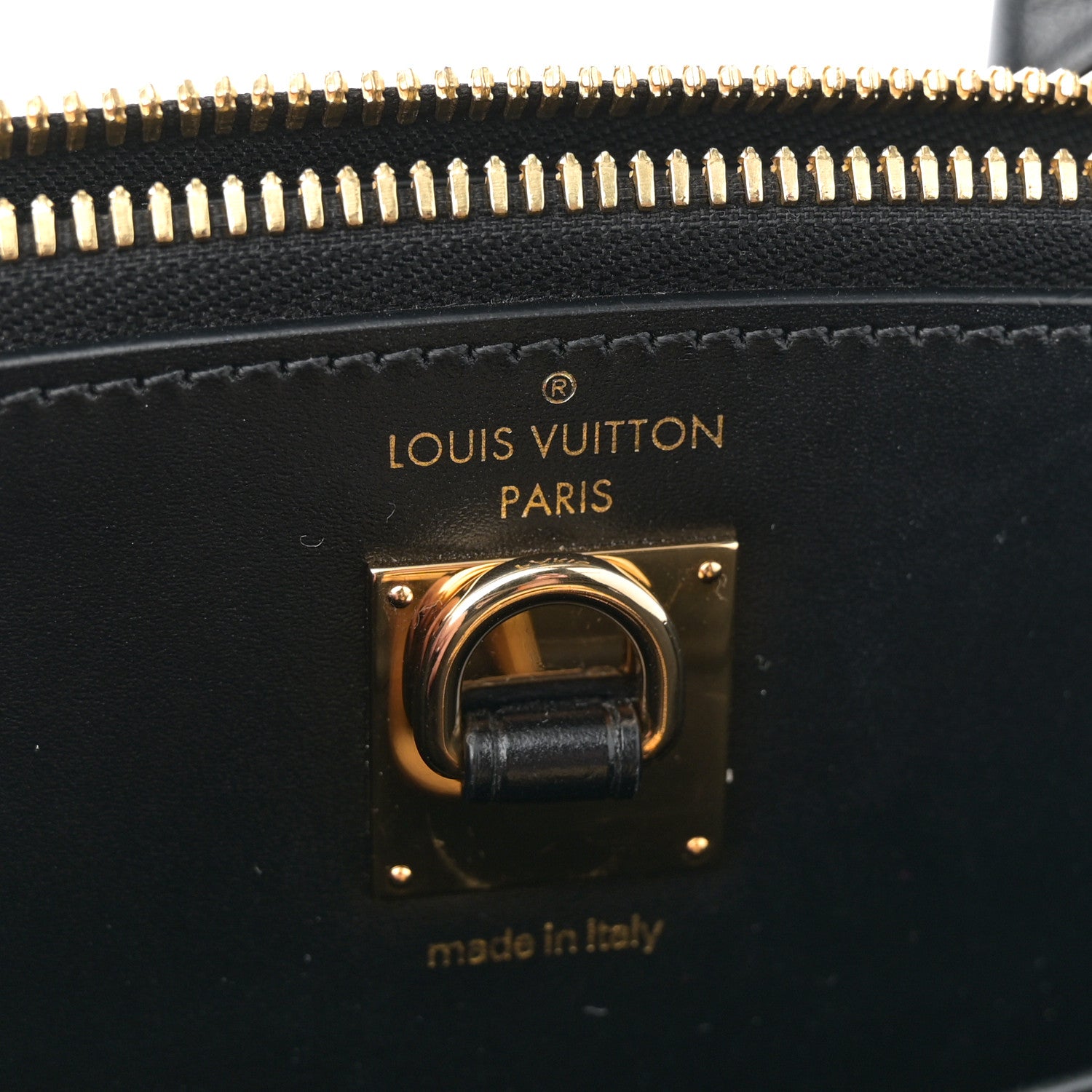 Louis Vuitton Calfskin City Steamer Mini Black 6 of 9