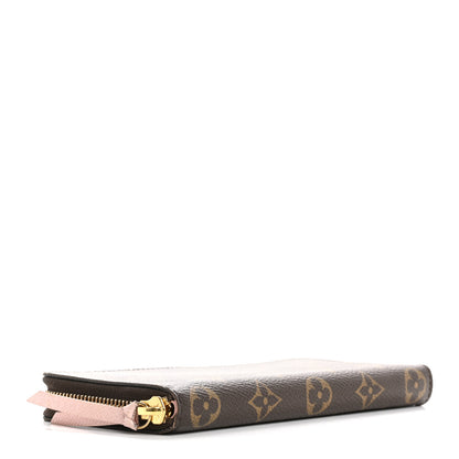 Louis Vuitton Monogram Clemence Wallet Rose Ballerine 4 of 13