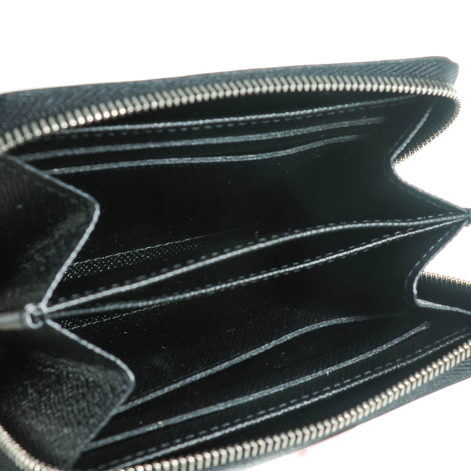 Louis Vuitton Epi Zippy Coin Purse Black 5 of 7