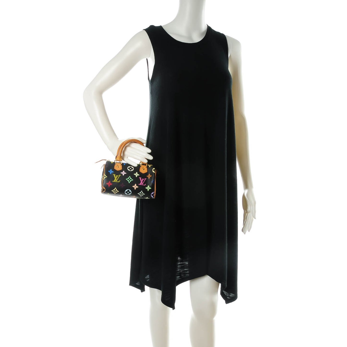 Monogram Multicolor Mini Sac HL Speedy Black