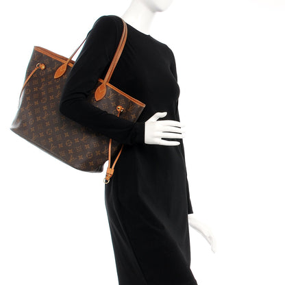 Louis Vuitton Monogram Neverfull MM 2 of 19