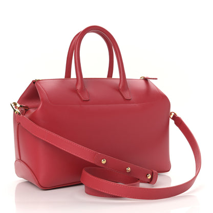 Mansur Gavriel Calfskin Mini Travel Crossbody Bag Flamma 3 of 8