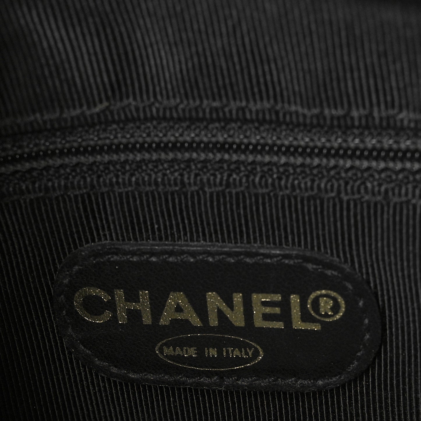 Caviar Quilted Flap Shoulder Bag Black