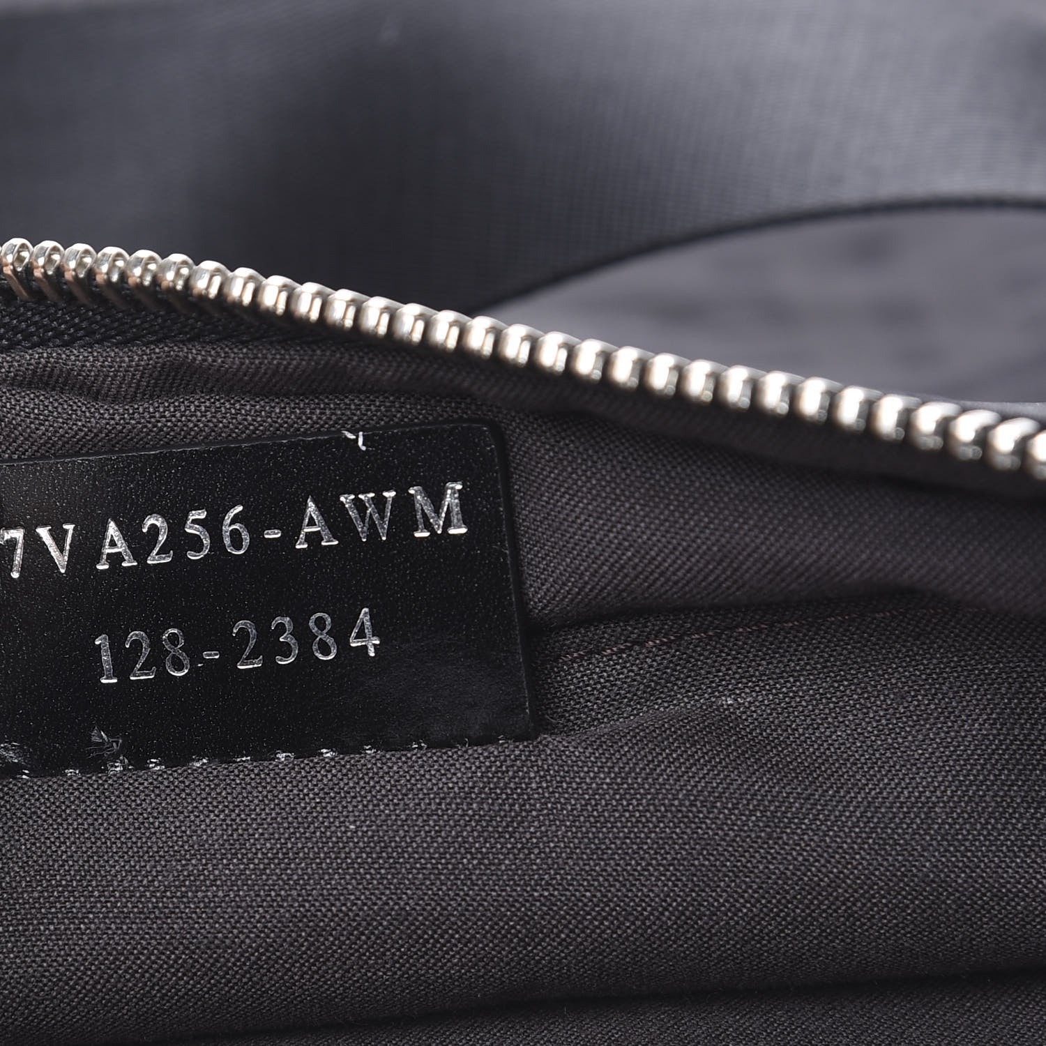 Fendi Zucca Messenger Bag Black 6 of 9