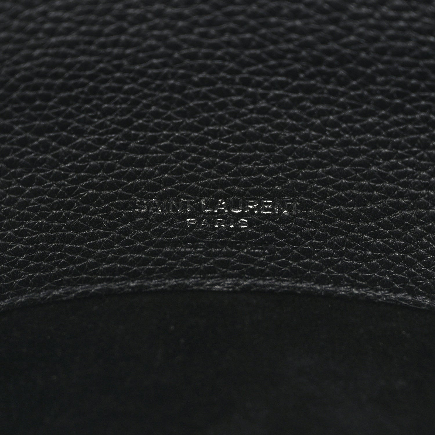 Saint Laurent Grained Calfskin Baby Sac De Jour Souple Black 7 of 13