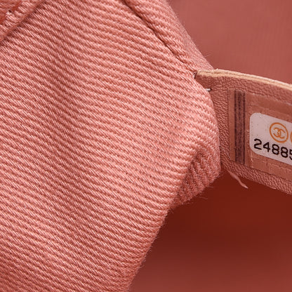 Chanel Canvas Large Deauville Tote Pink 7 of 12