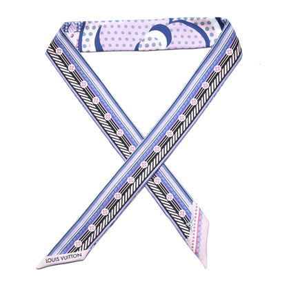 Louis Vuitton Silk Pop Monogram BB Bandeau Bleuet 1 of 4