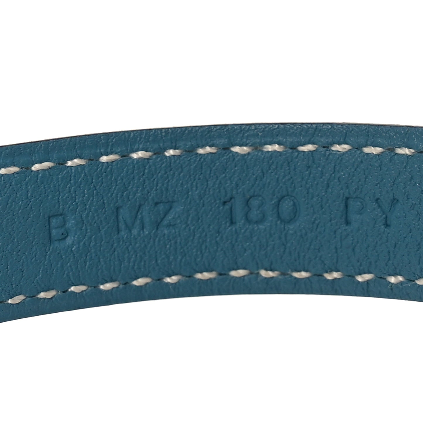 Swift Kelly Double Tour Bracelet T5 Bleu Jean