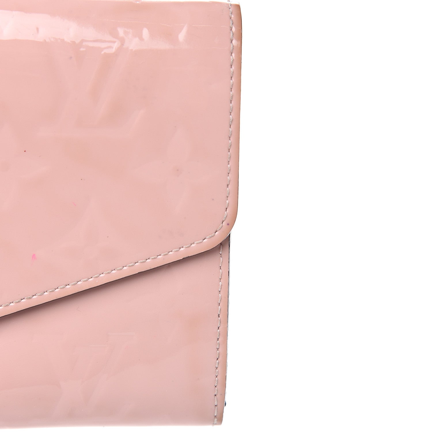 Louis Vuitton Vernis Sarah Compact Wallet Rose Ballerine 11 of 11