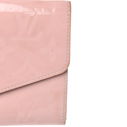 Louis Vuitton Vernis Sarah Compact Wallet Rose Ballerine 11 of 11