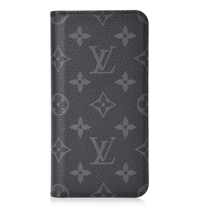 Louis Vuitton Monogram Eclipse iPhone 7 Plus Folio Case 1 of 7