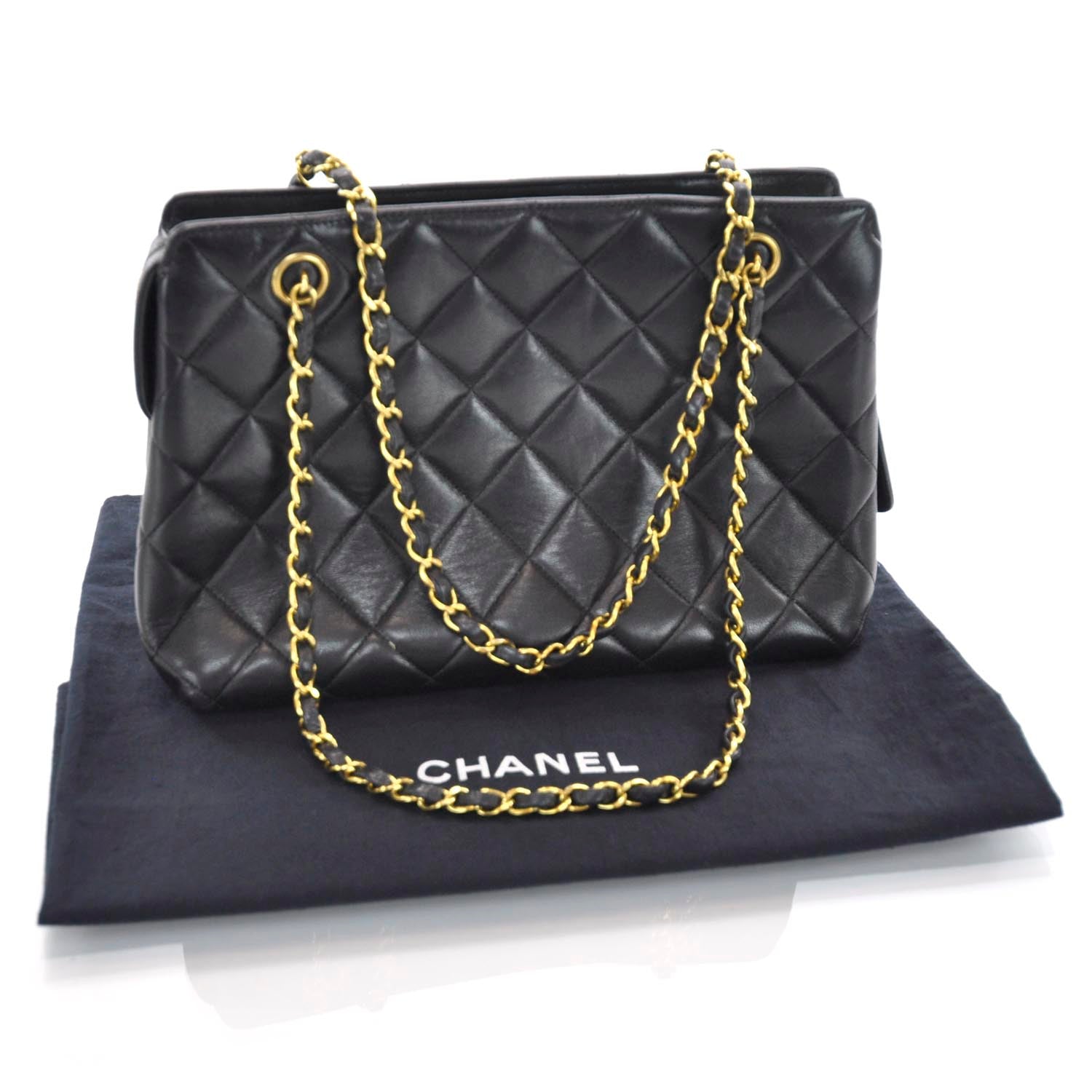 Chanel Lambskin Quilted Shoulder Bag 3 of 10