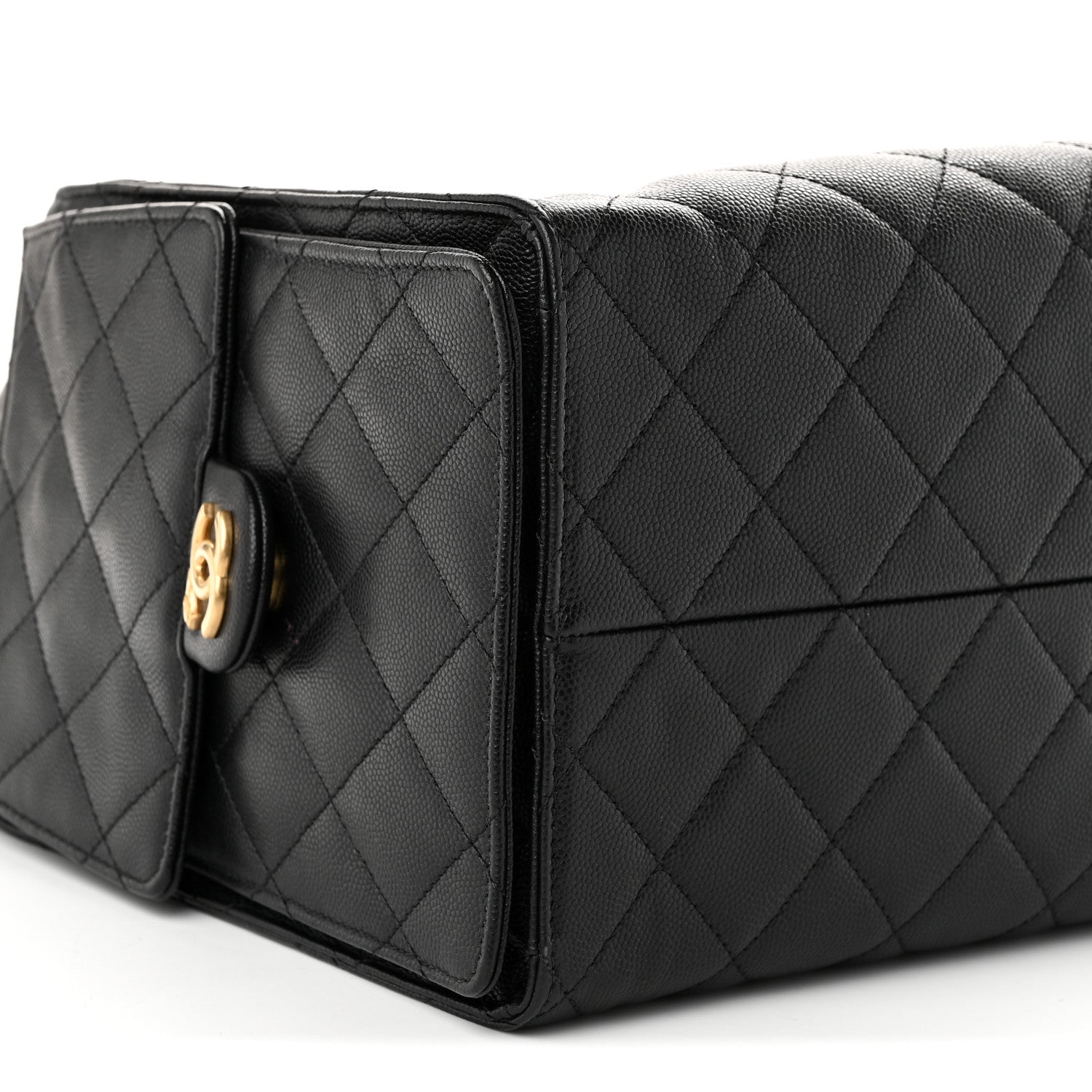 Chanel Caviar Quilted Medium Chanel 25 Handbag Black 10 of 11