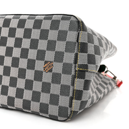 Louis Vuitton Damier Neonoe Black White 10 of 11