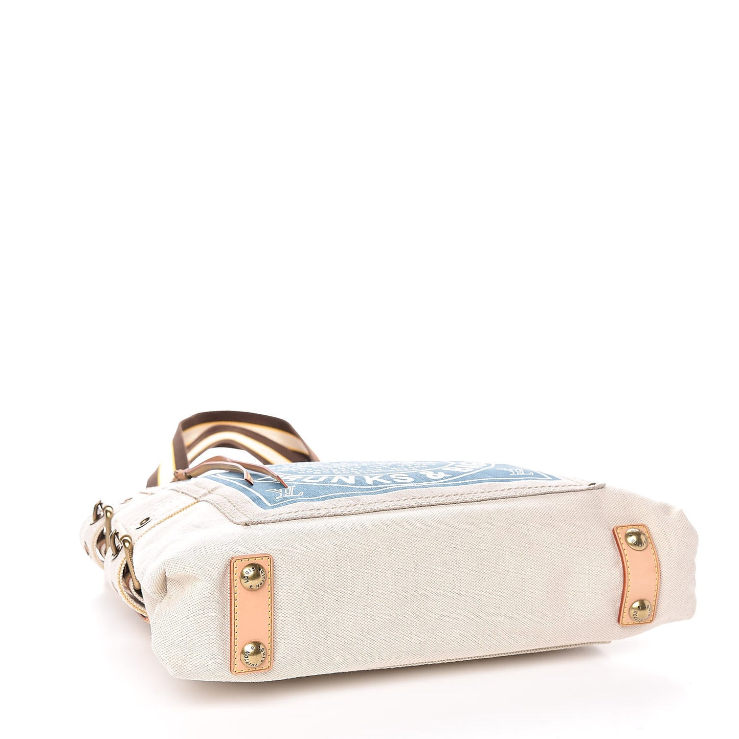 Toile Globe Shopper Cabas MM Blue