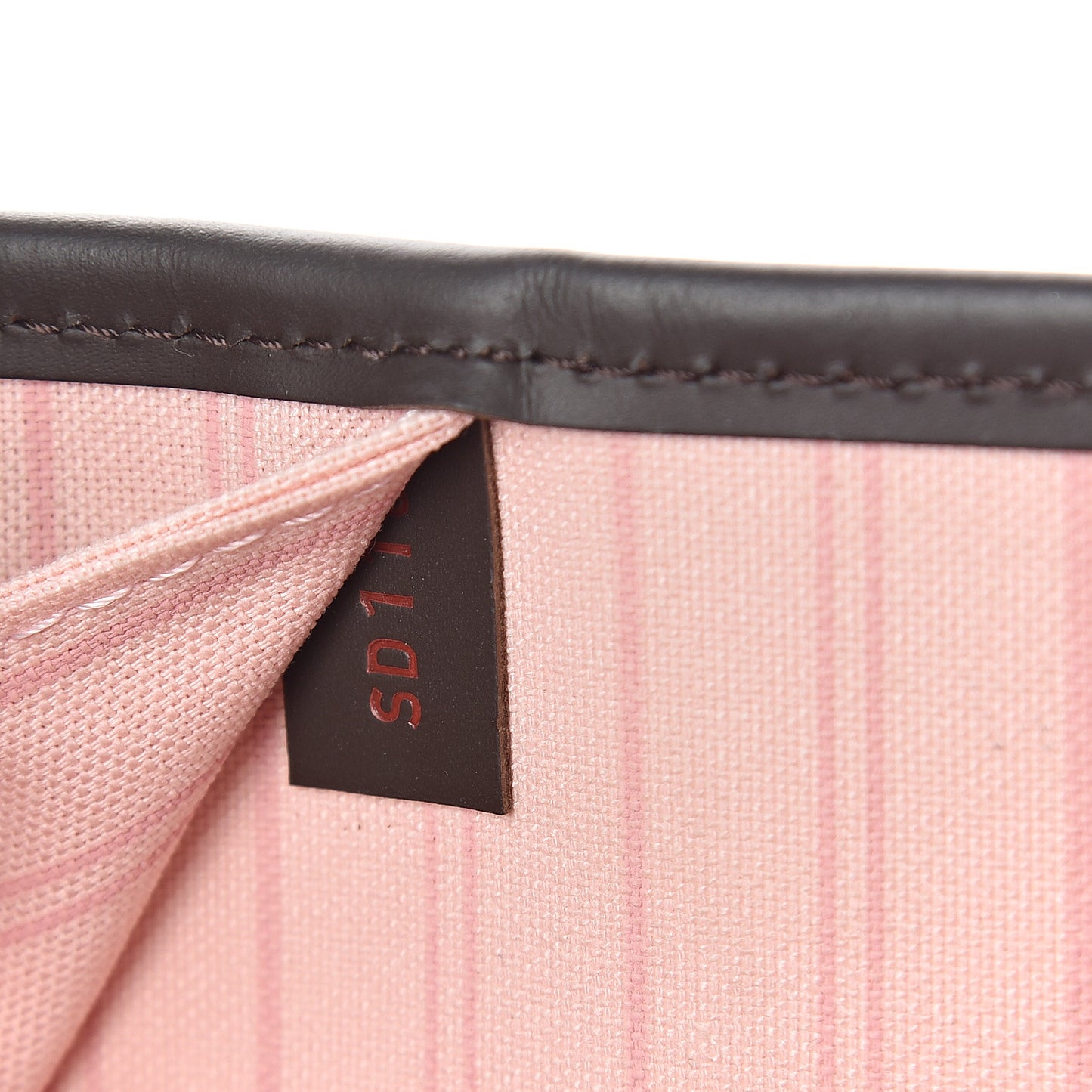 Damier Ebene Neo Neverfull MM Rose Ballerine