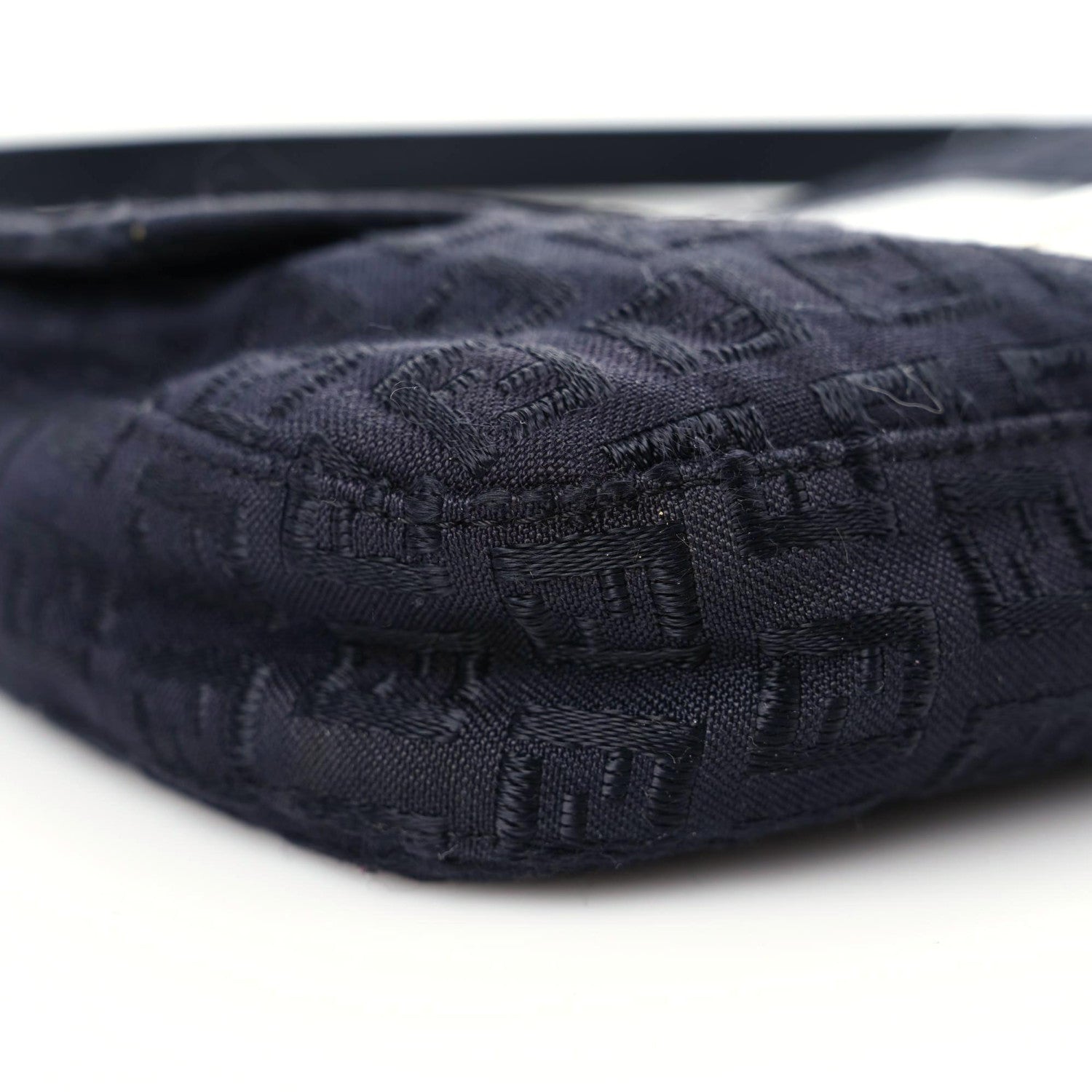 Fendi Zucchino Baguette Black 5 of 18