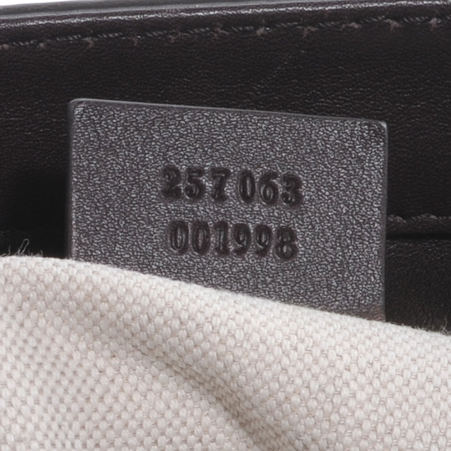 Guccissima Medium Mayfair Tote Dark Brown