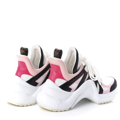 Louis Vuitton Calfskin Technical Nylon LV Archlight Sneaker 38 Rose Clair 4 of 7
