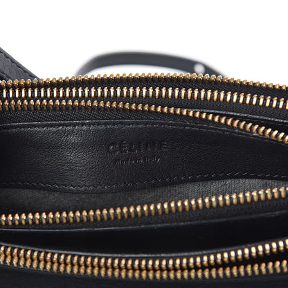Celine Lambskin Small Trio Crossbody Bag Black 7 of 9