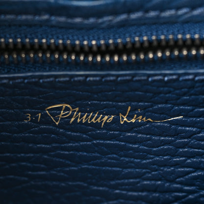 3.1 Phillip Lim Textured Calfskin Mini Pashli Satchel Ink 6 of 11