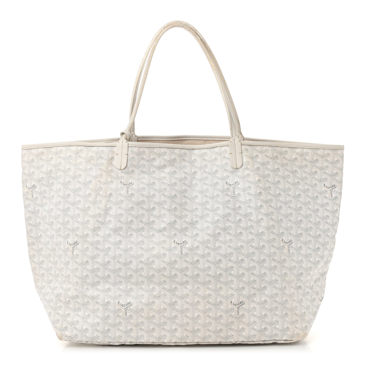 Goyard Goyardine Saint Louis GM White 1 of 16