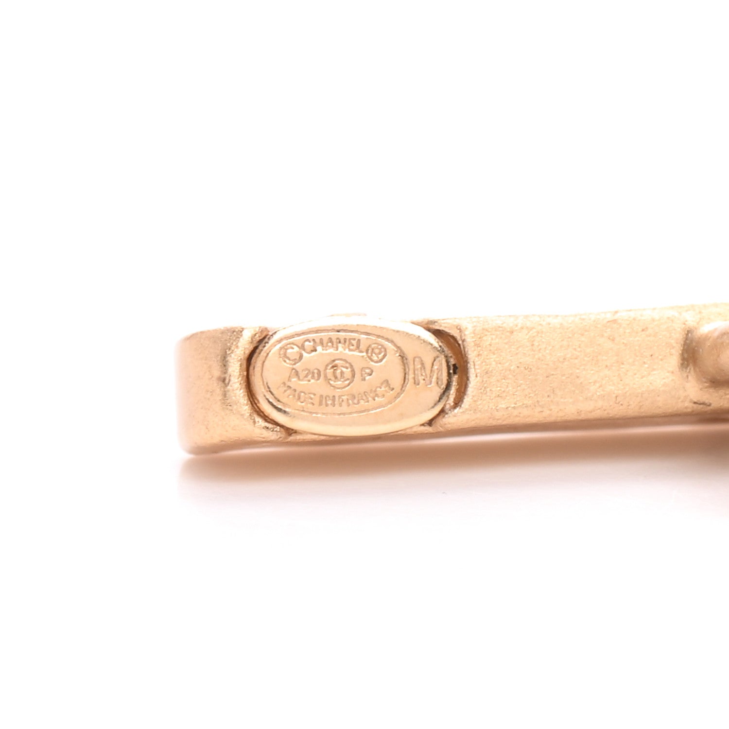 Chanel Denim CC Chain Link Bracelet Blue Gold 4 of 6