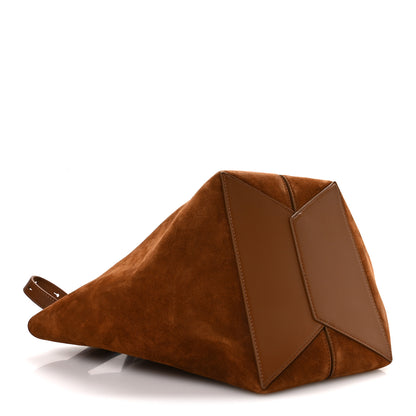 Proenza Schouler Suede Large Chelsea Tote Saddle 4 of 10