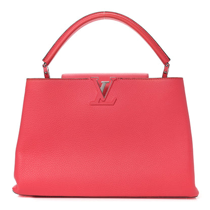 Louis Vuitton Taurillon Capucines MM Rose Litchi 1 of 15
