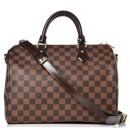 Louis Vuitton Damier Ebene Speedy Bandouliere 30 1 of 8
