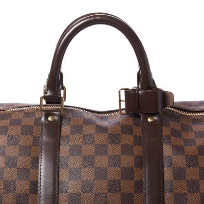 Louis Vuitton Damier Ebene Keepall Bandouliere 55 7 of 9