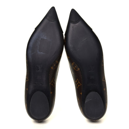 Louis Vuitton Patent Monogram Fetish Ballerina Flats 35.5 6 of 6