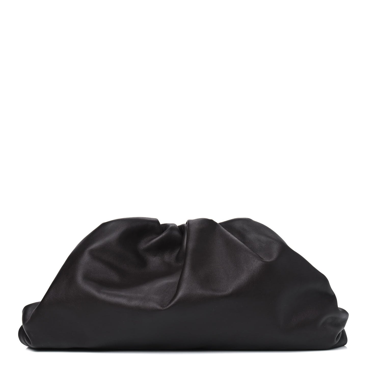 Smooth Butter Calf The Pouch Oversized Clutch Fondant