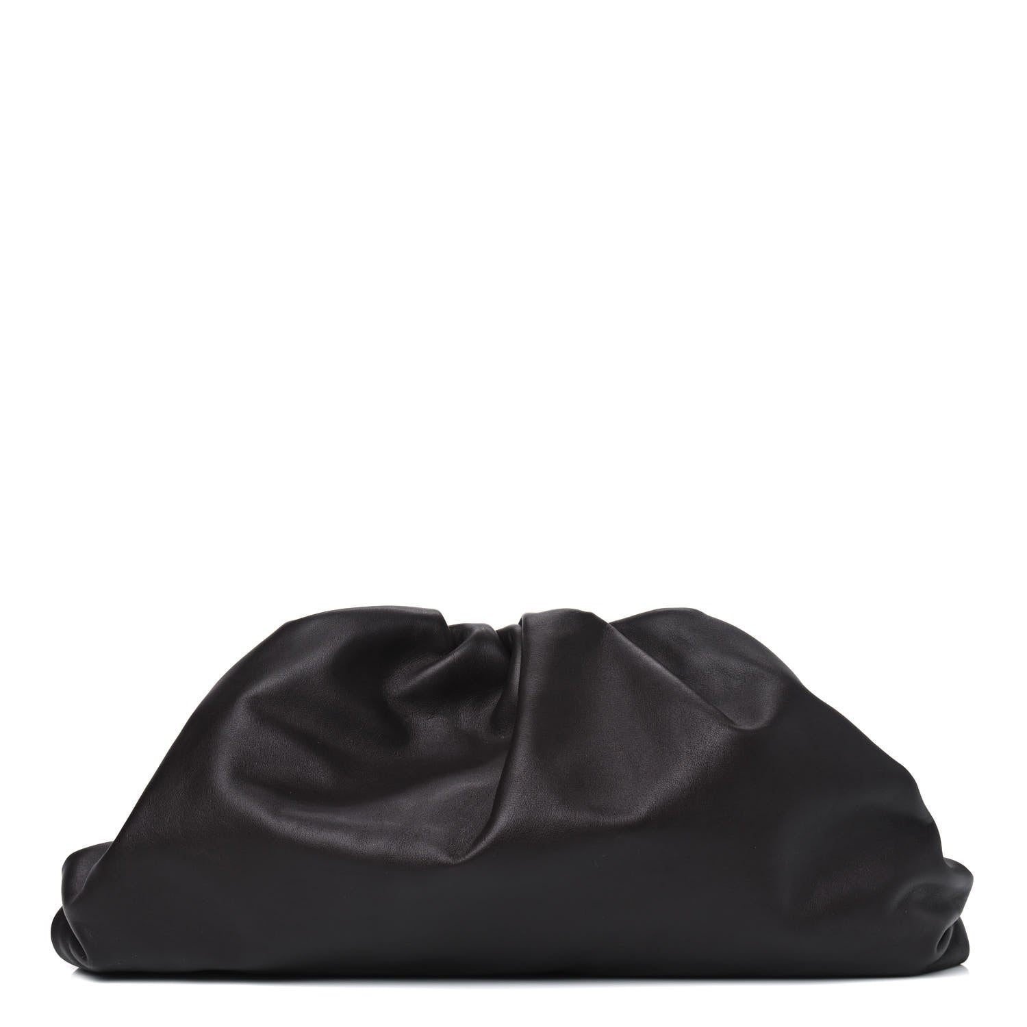 Bottega Veneta Smooth Butter Calf The Pouch Oversized Clutch Fondant 1 of 4