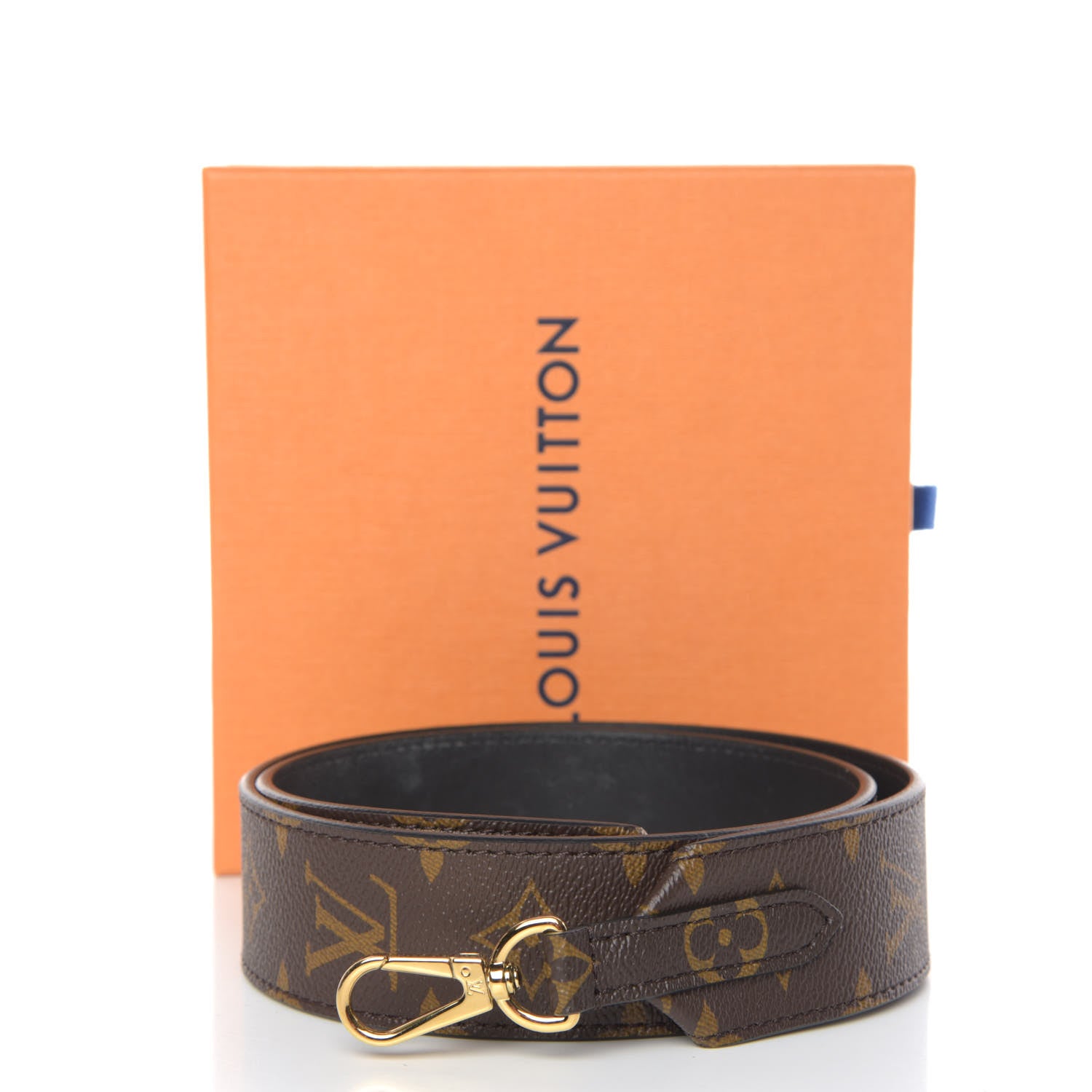 Louis Vuitton Monogram Bandouliere Shoulder Strap Black 7 of 7