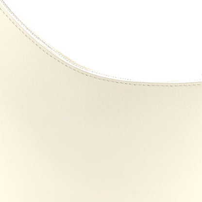 The Row Smooth Calfskin Half Moon Shoulder Bag New Ivory 7 of 12