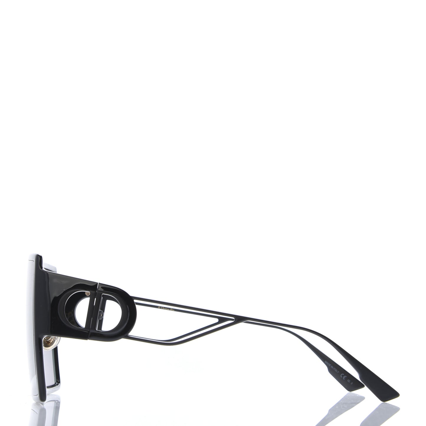 Square 30 Montaigne Sunglasses Black