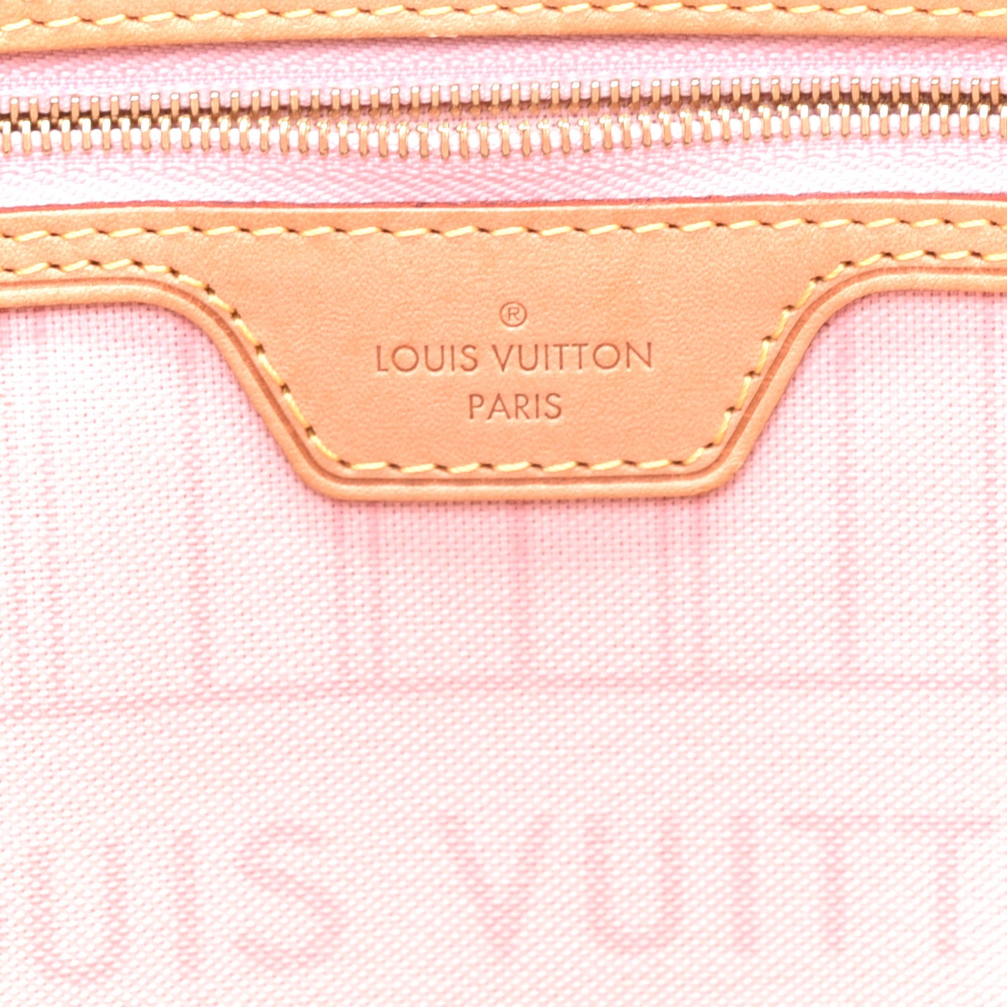 Damier Azur Neo Neverfull MM Rose Ballerine