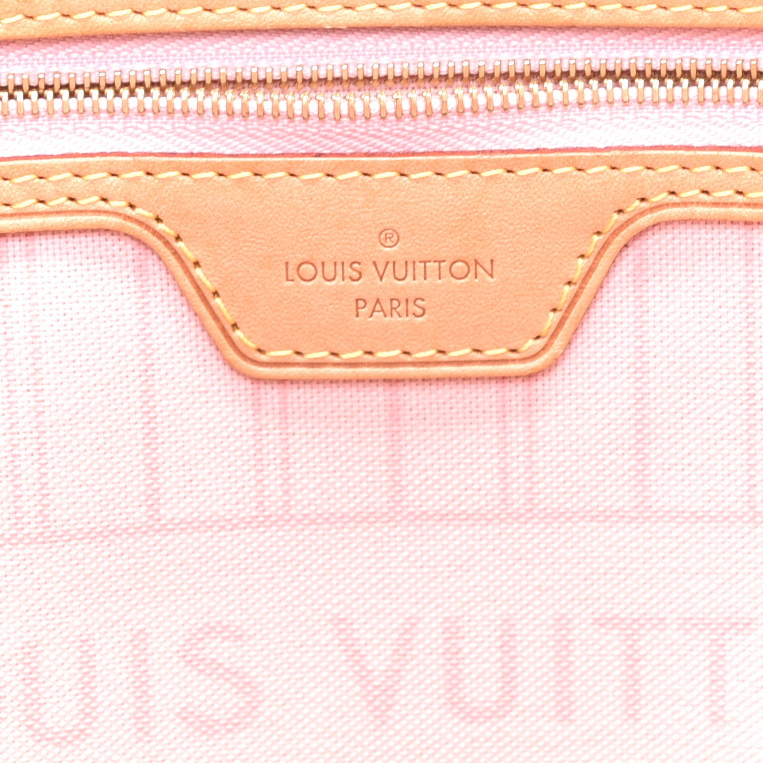 Louis Vuitton Damier Azur Neo Neverfull MM Rose Ballerine 6 of 8