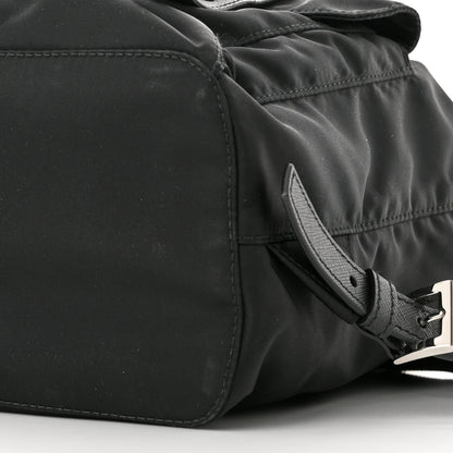 Prada Tessuto Nylon Vela Small Backpack Black 9 of 9