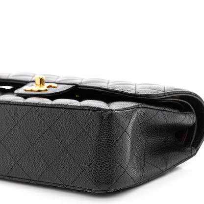 Chanel Caviar Quilted Small Double Flap Black 10 of 10