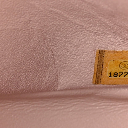 Chanel Caviar Maxi Double Flap Light Pink 7 of 9