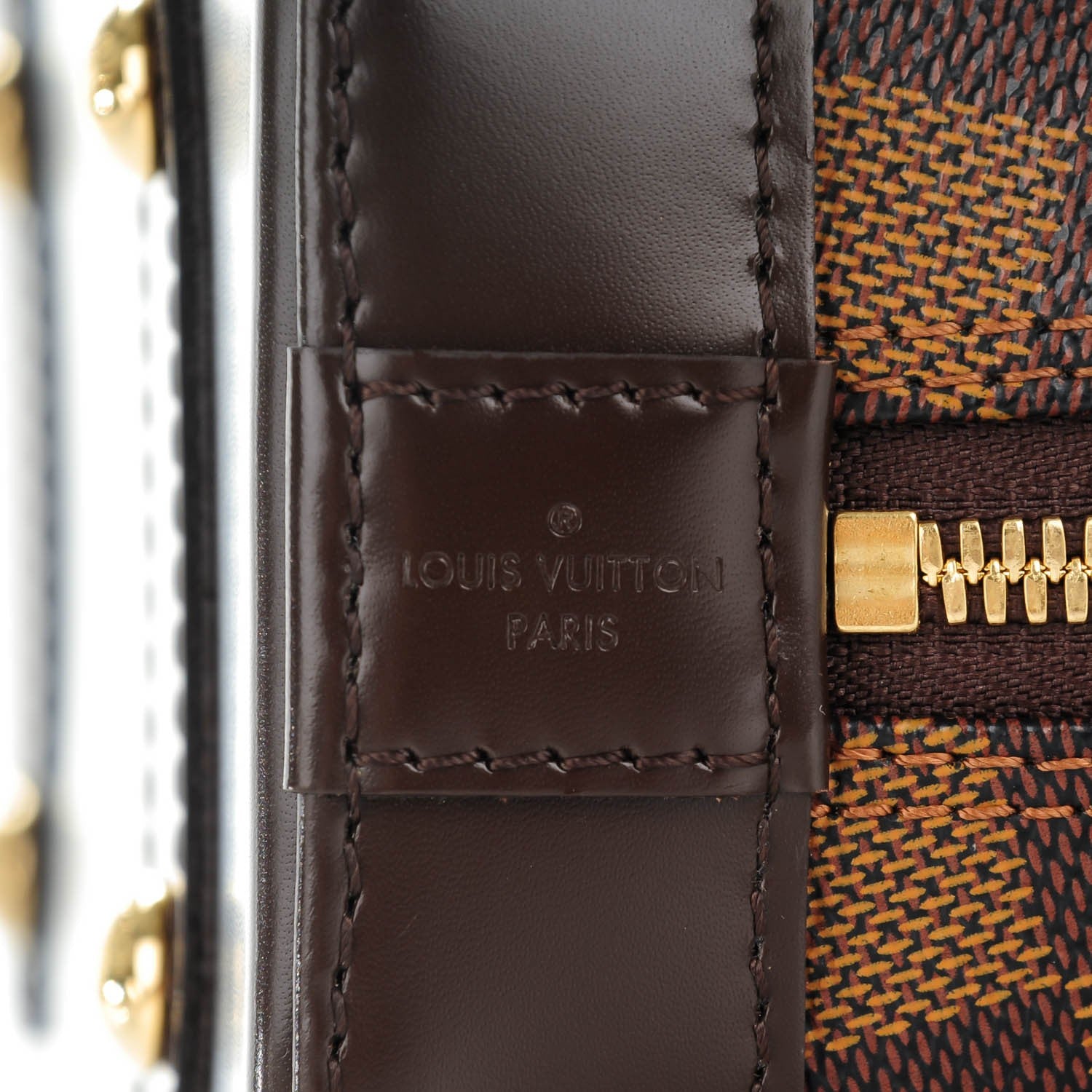 Louis Vuitton Damier Ebene Alma BB 5 of 8
