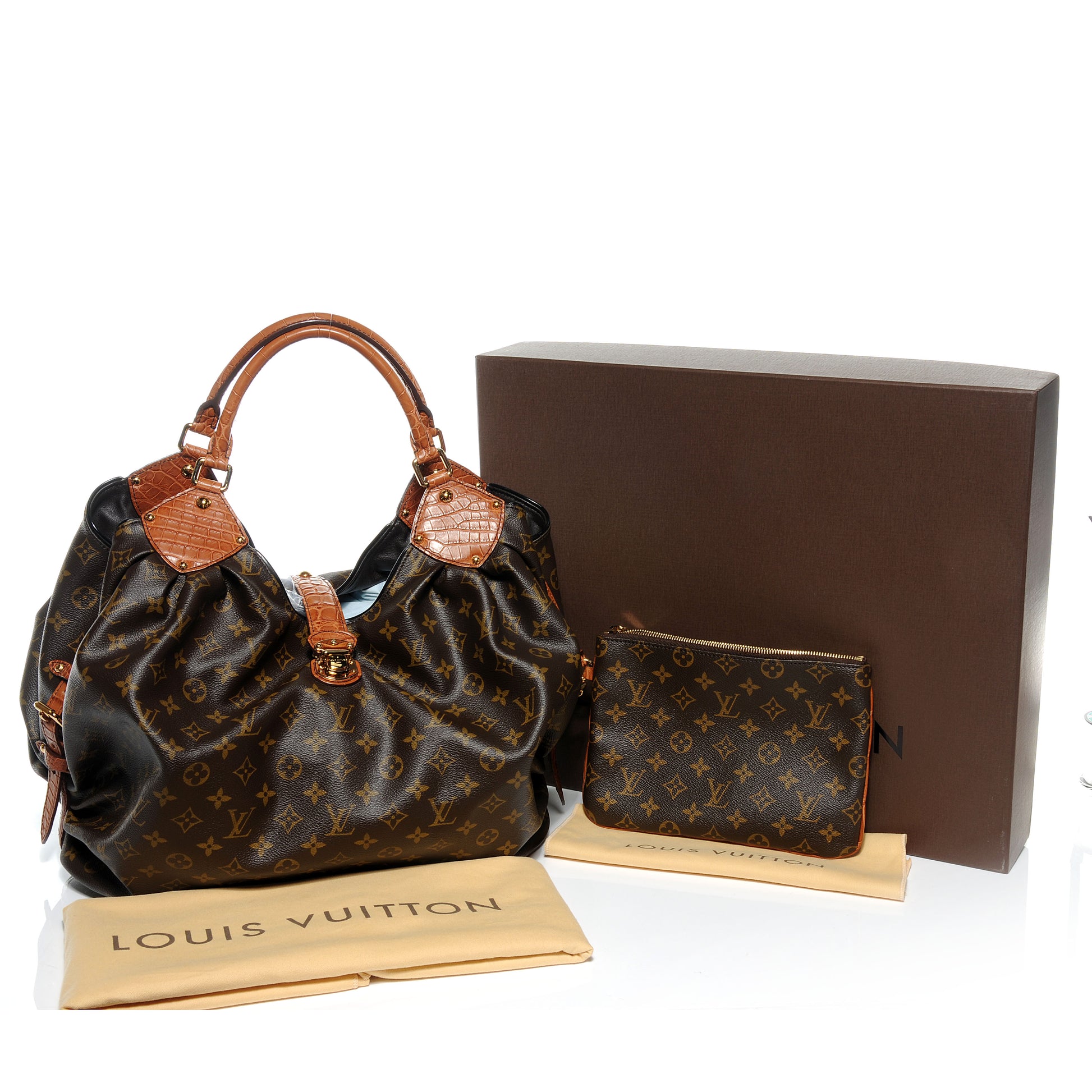 Louis Vuitton Alligator Monogram XL Tote 5 of 8